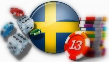 svensk flagga tärning spelmarker